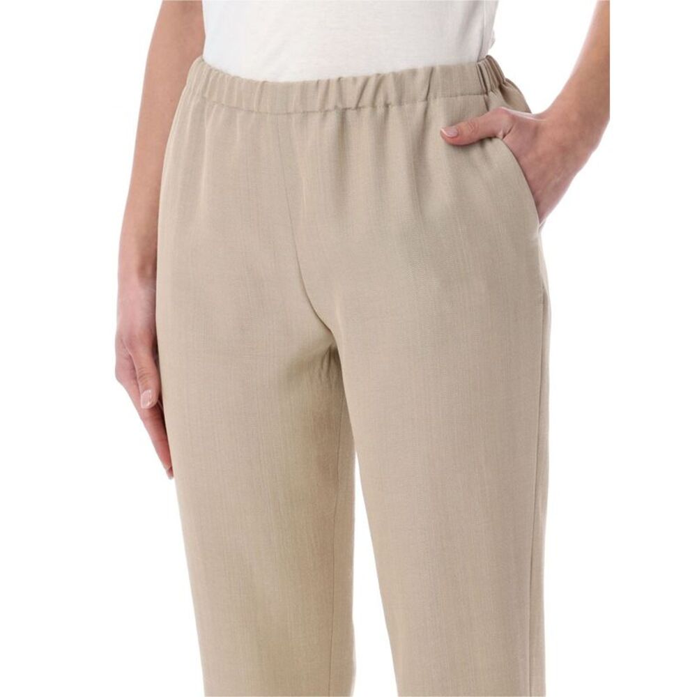 Loulou De Saison Pants Woman Beige - Picture 3 of 3